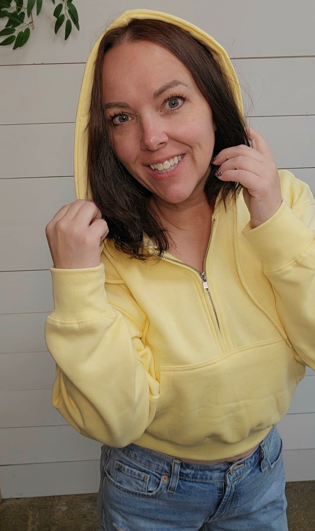 Half Zip Hoodie