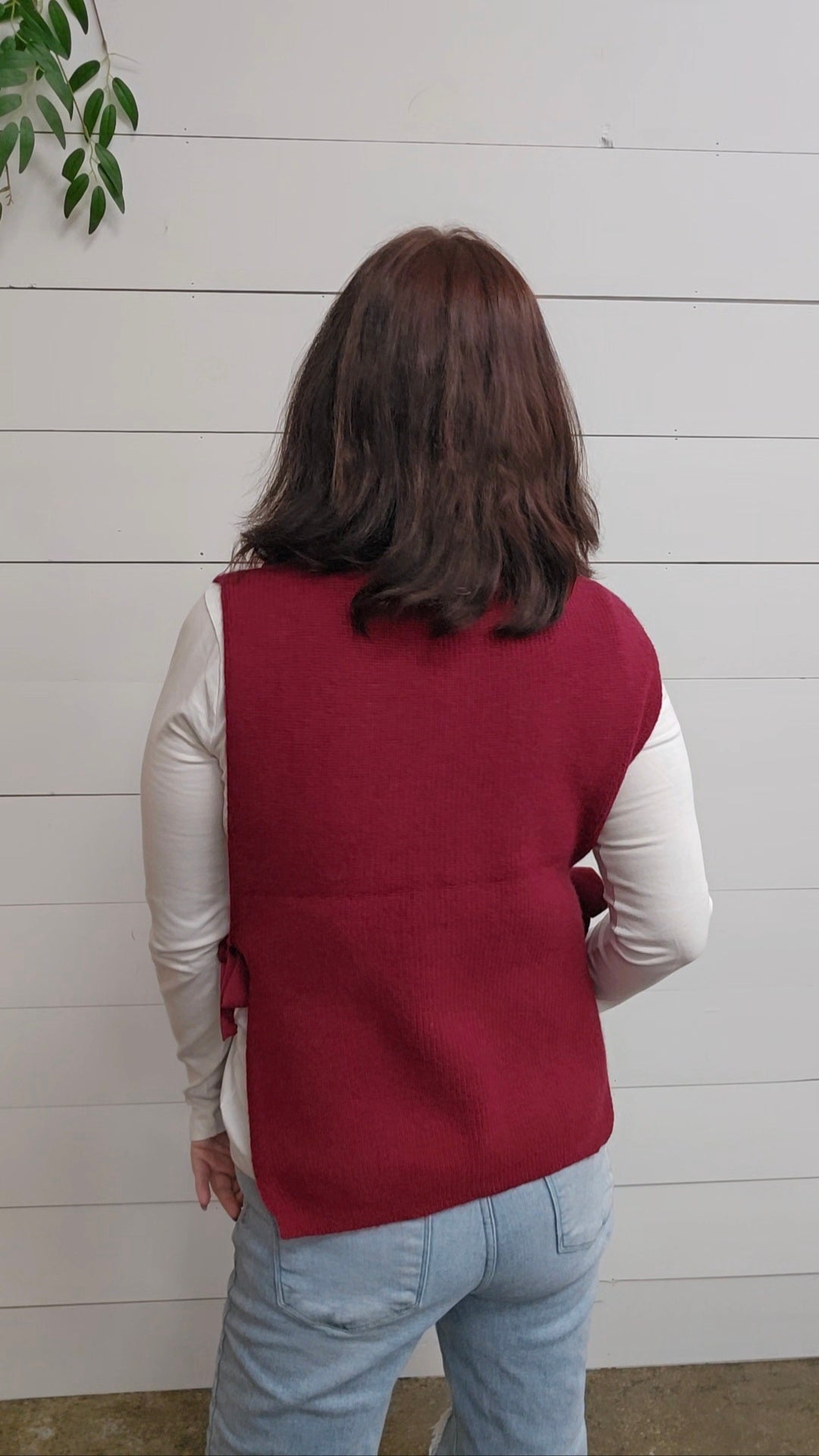 Sara Side Tie Vest