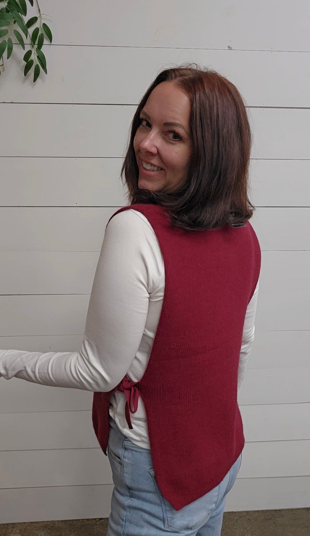 Sara Side Tie Vest