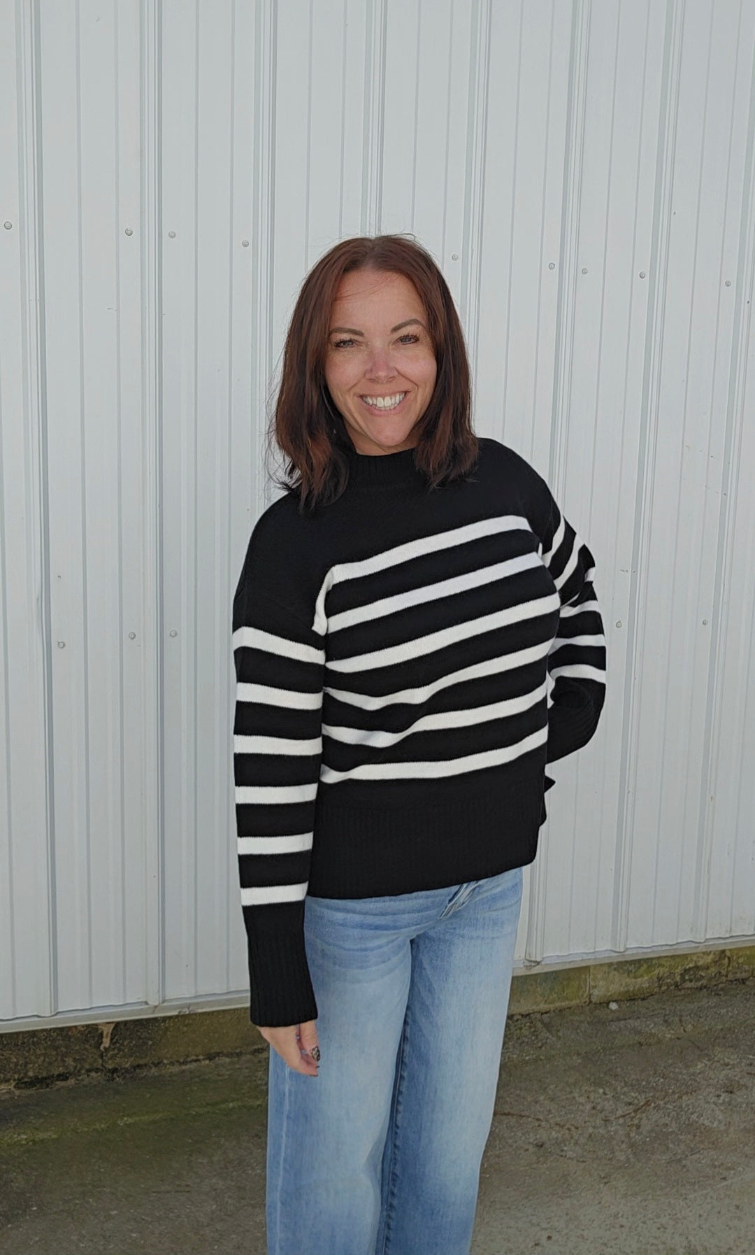 Bailey Stripe Sweater