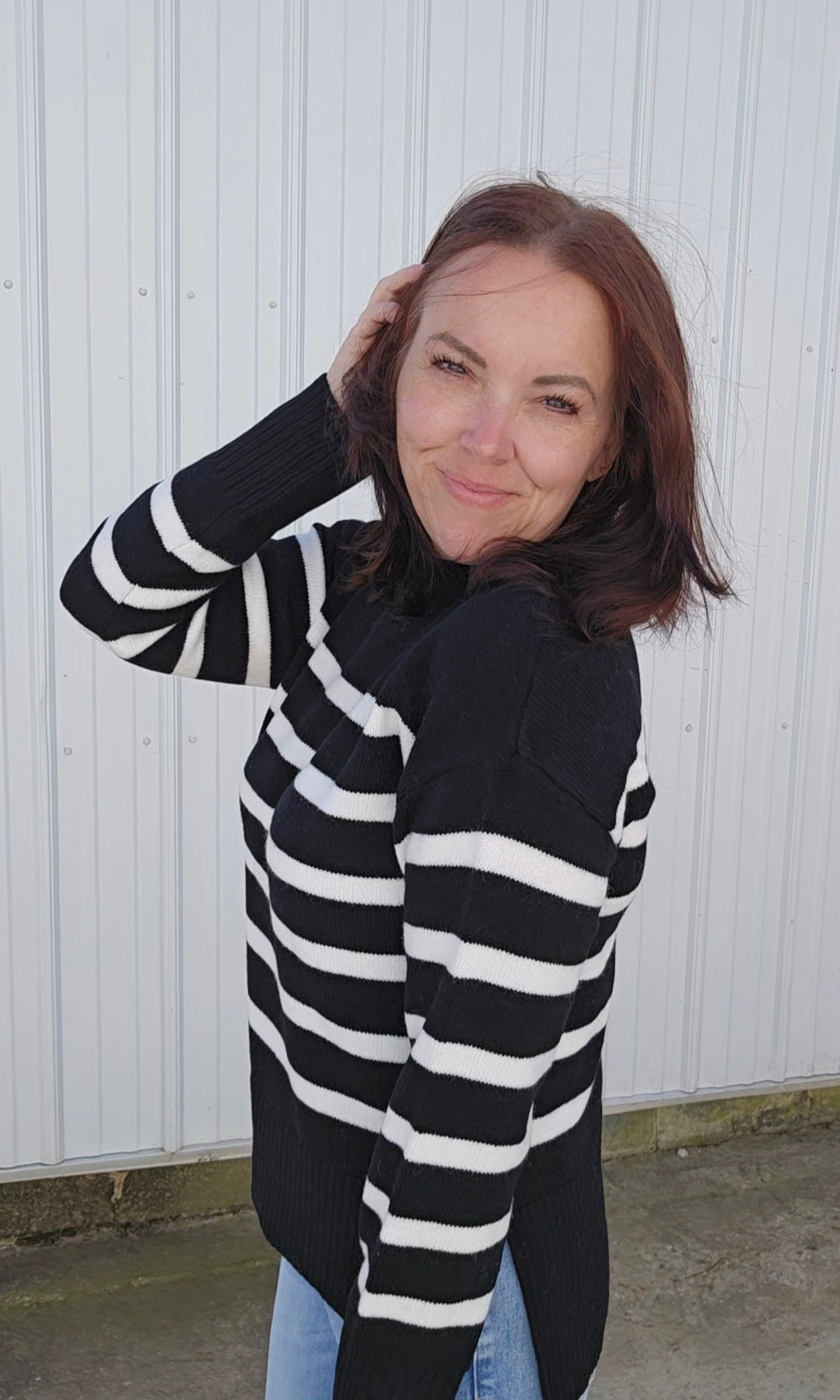Bailey Stripe Sweater