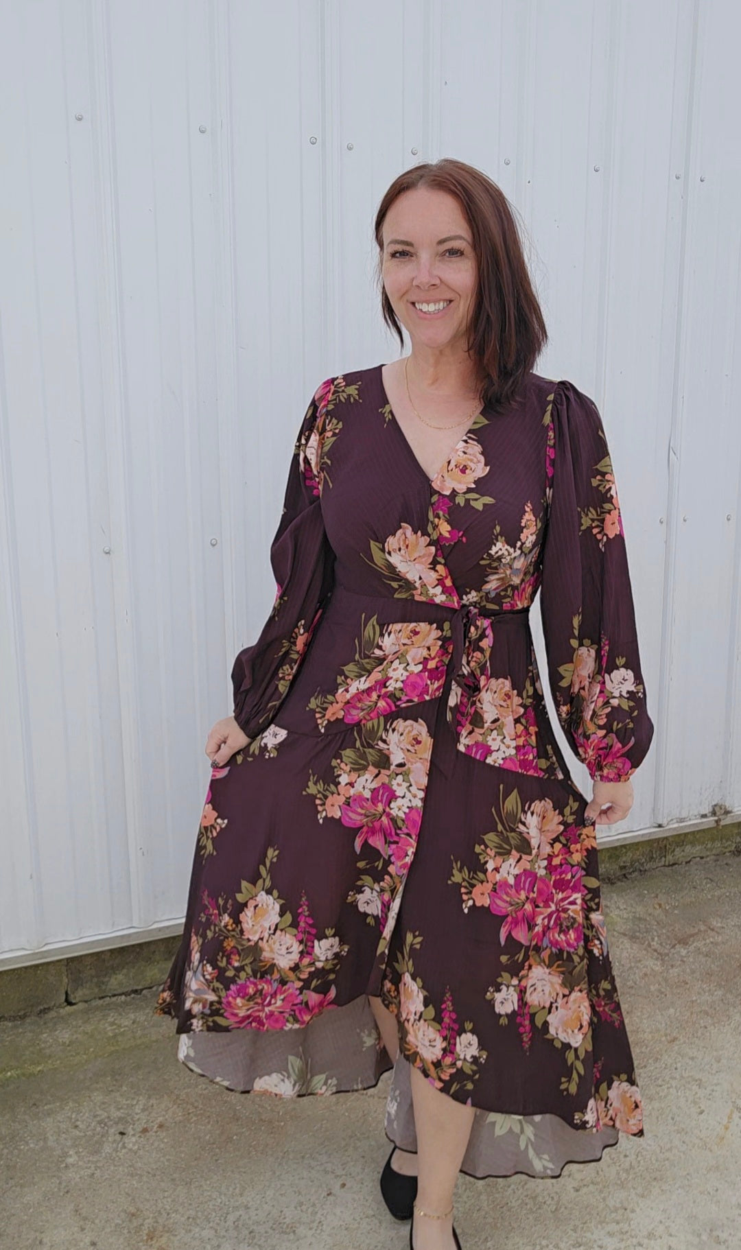 Fern Floral Dress