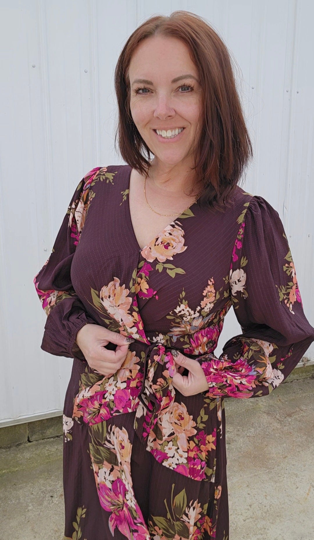 Fern Floral Dress