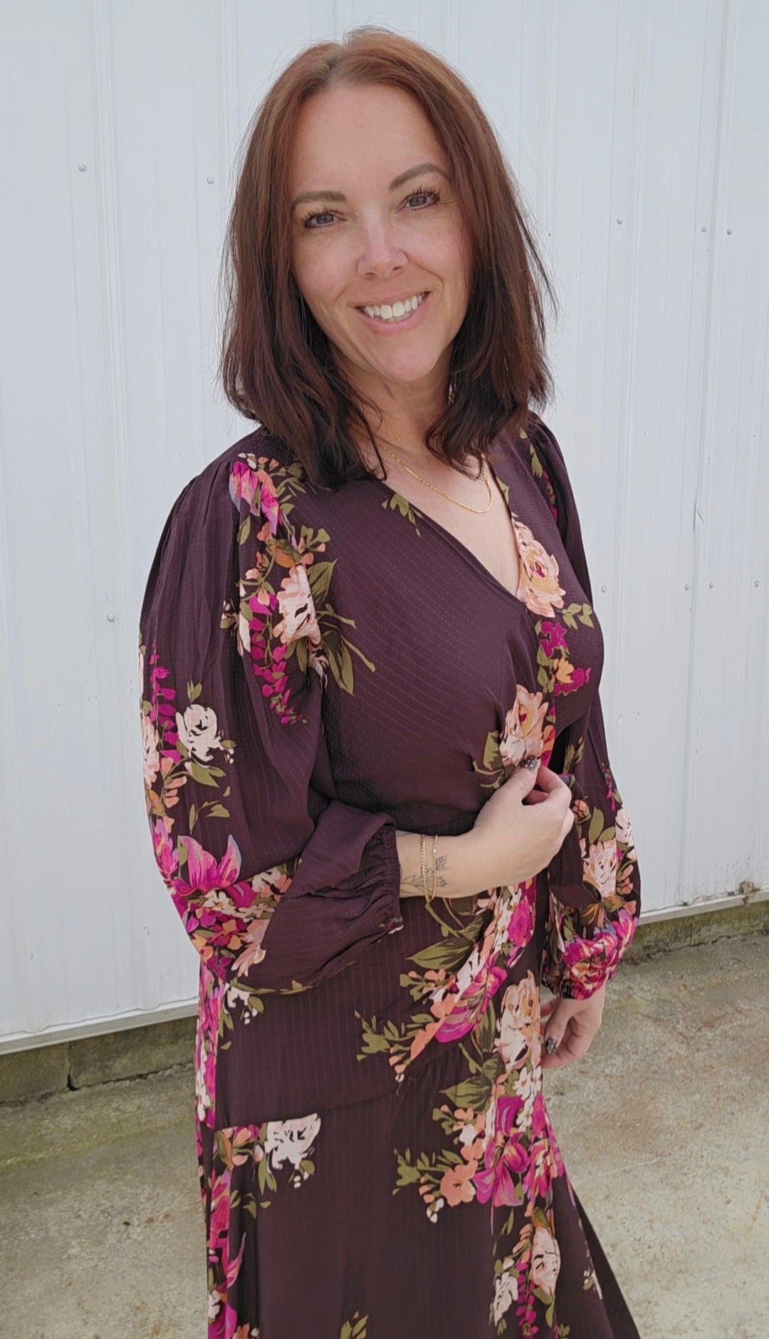 Fern Floral Dress