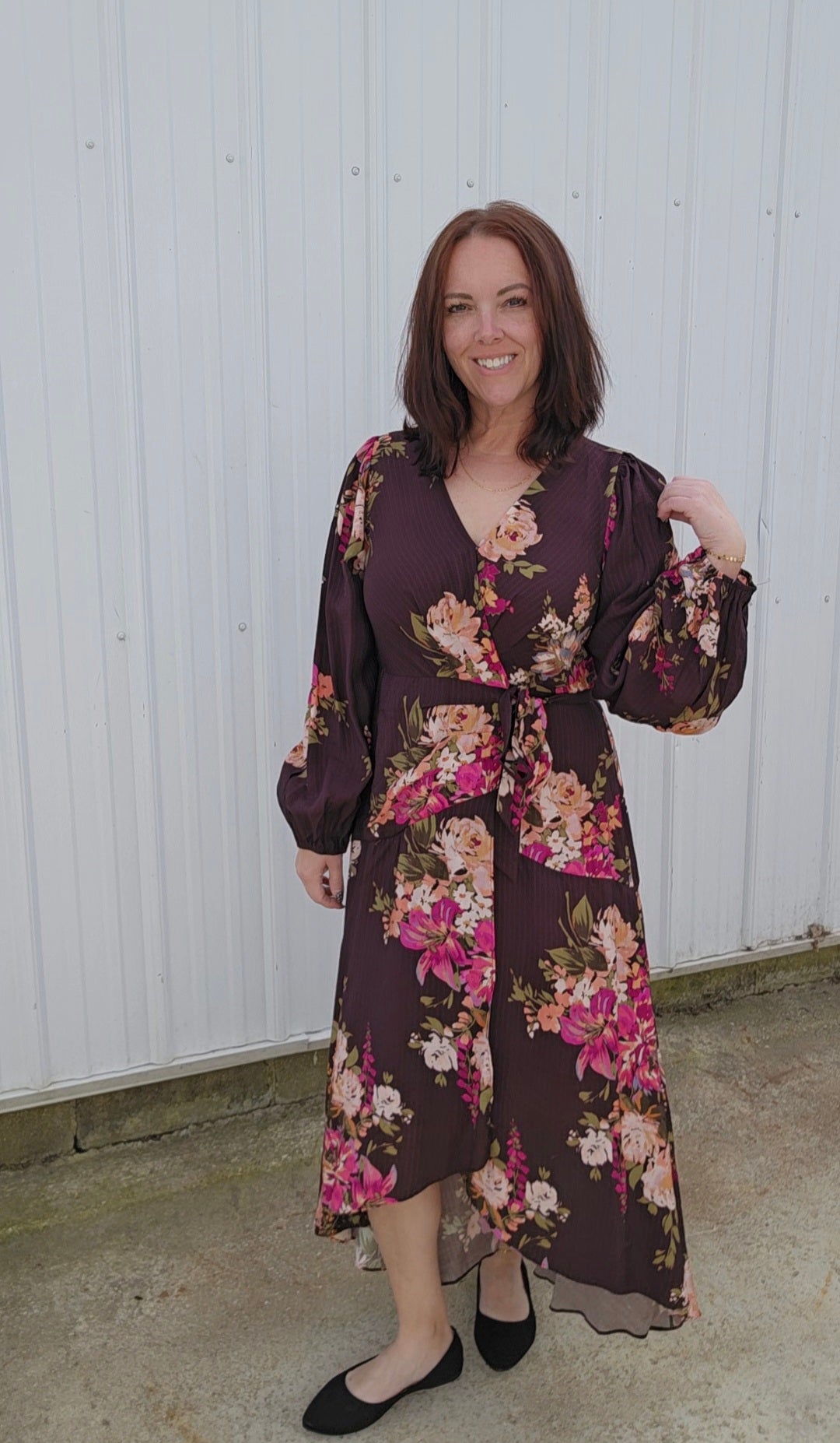 Fern Floral Dress