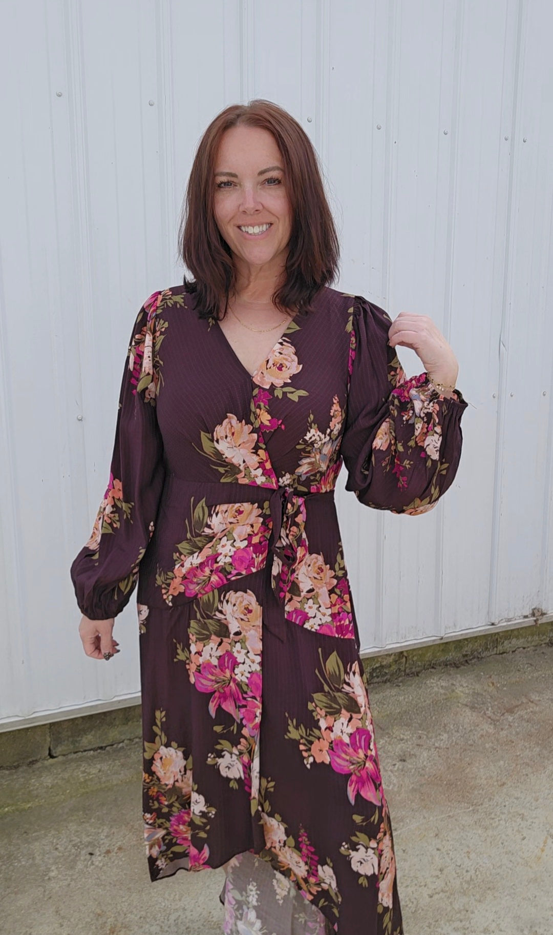 Fern Floral Dress