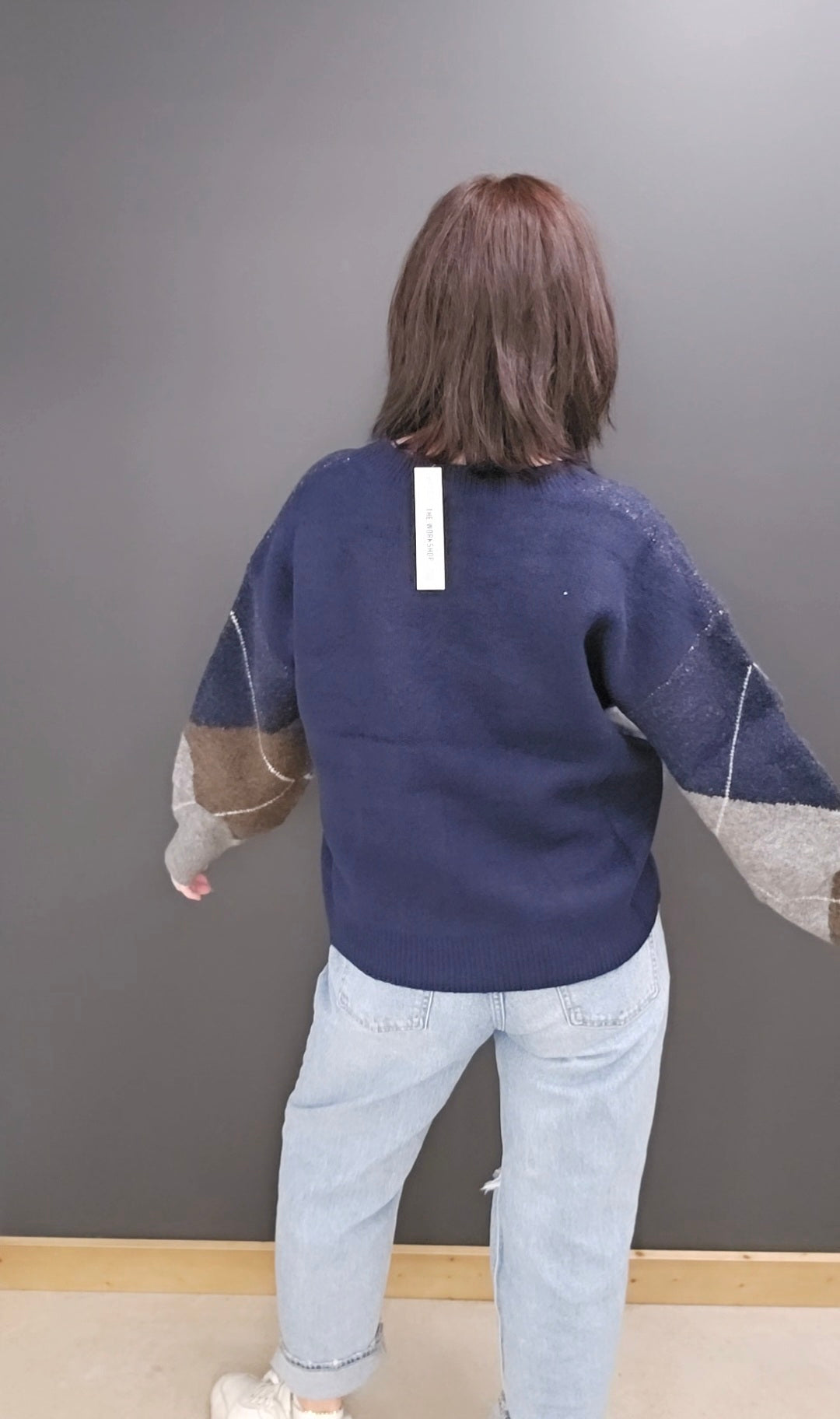 Freya Argyle Sweater