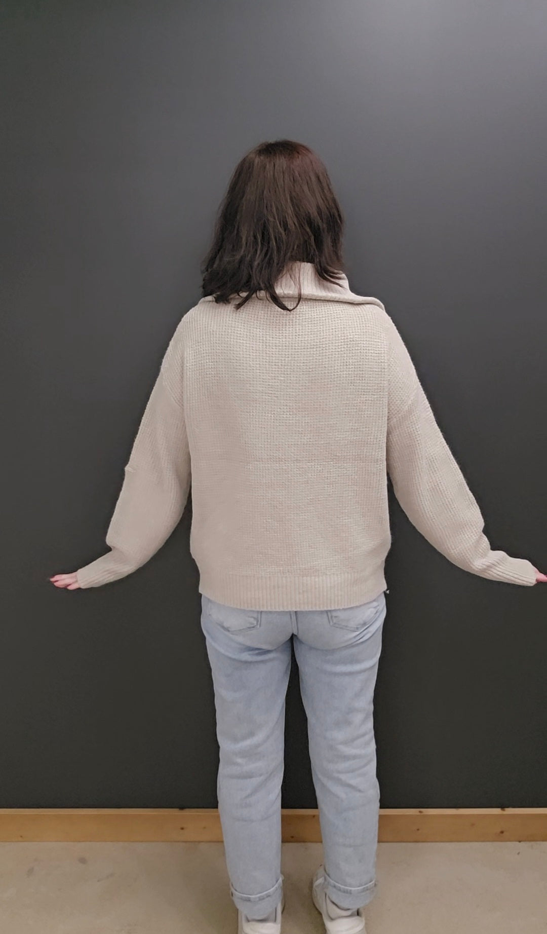 Monica Half Zip Sweater