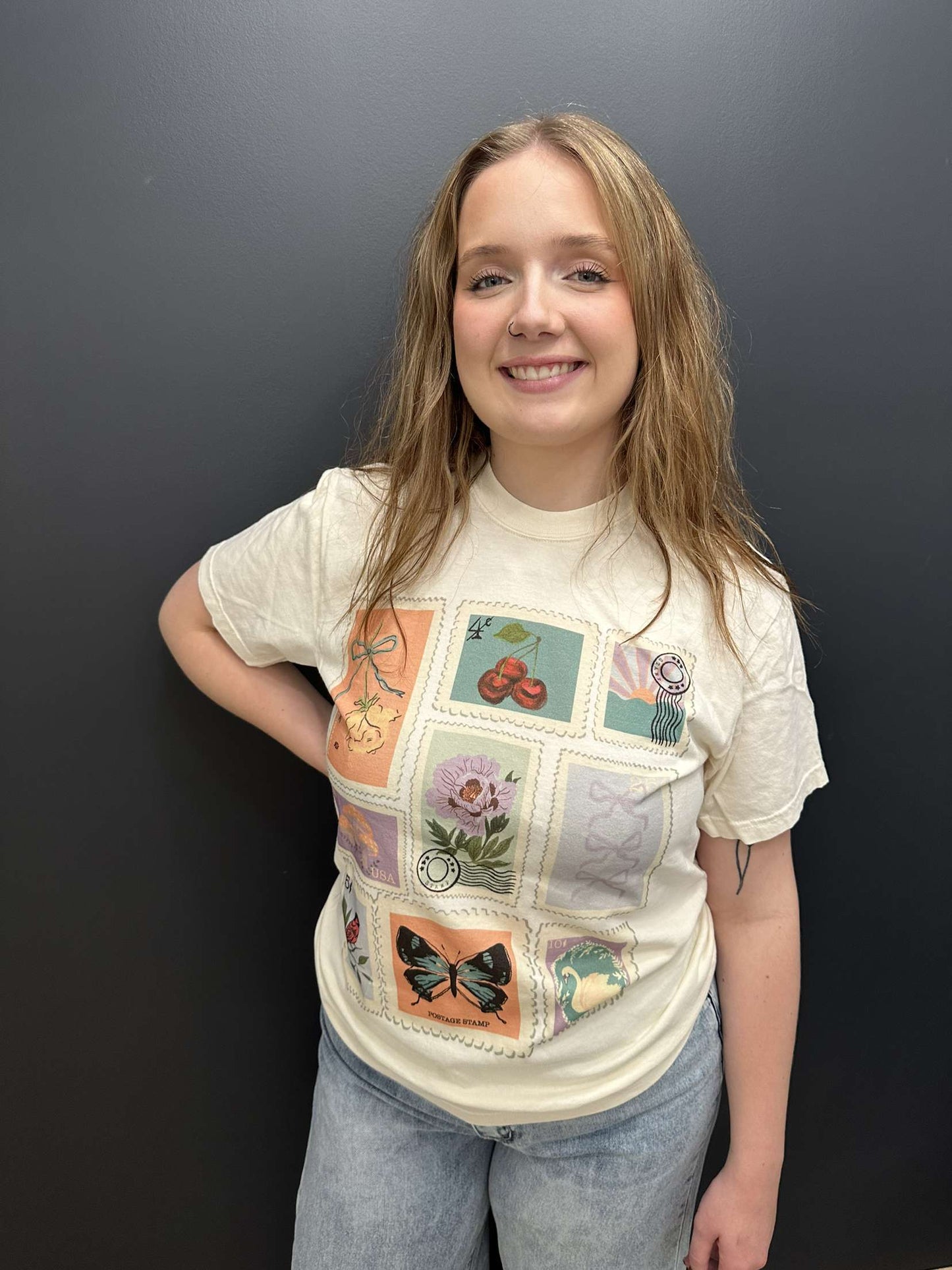 Stamp T-Shirt - sale