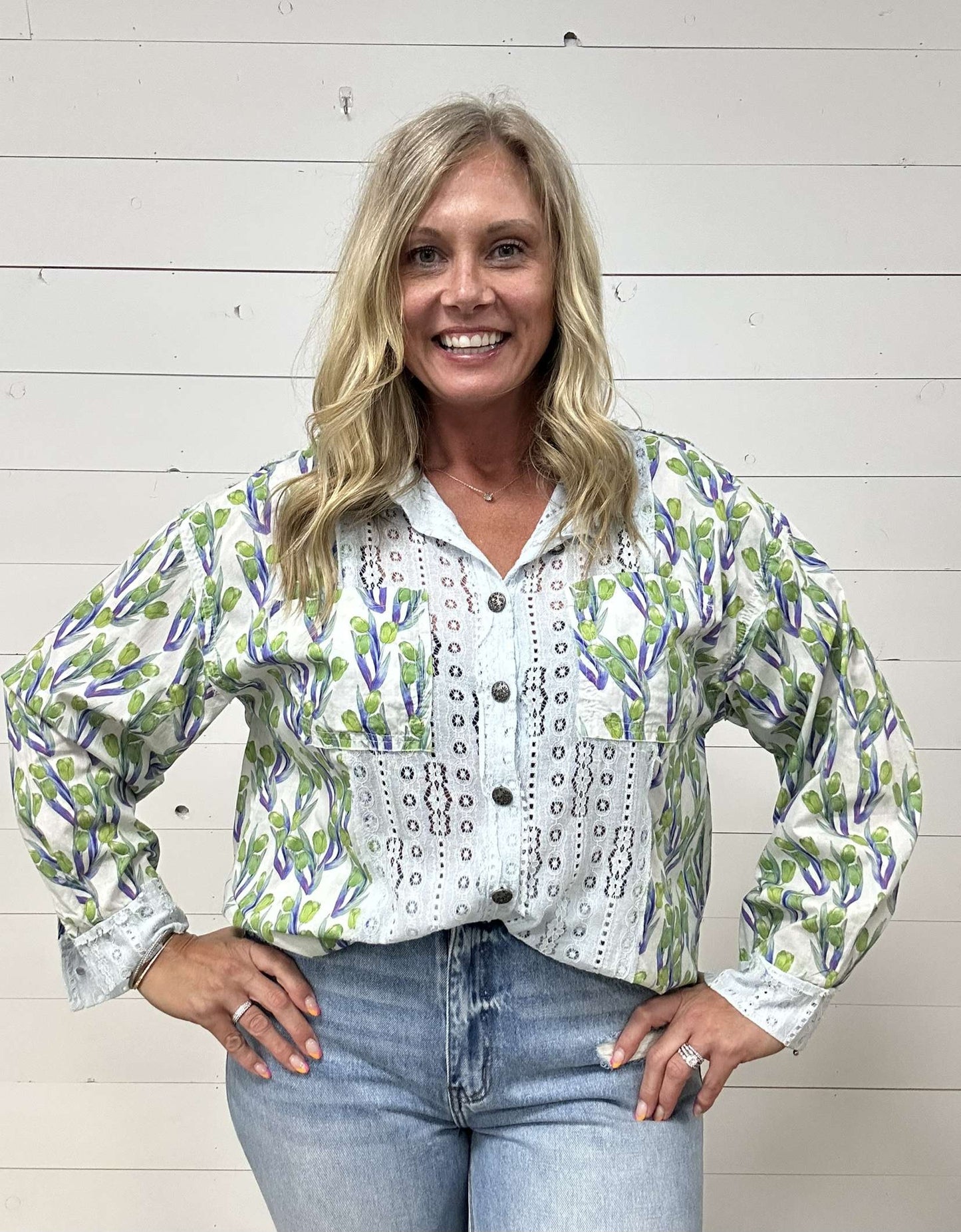 Bloom & Lace Blouse