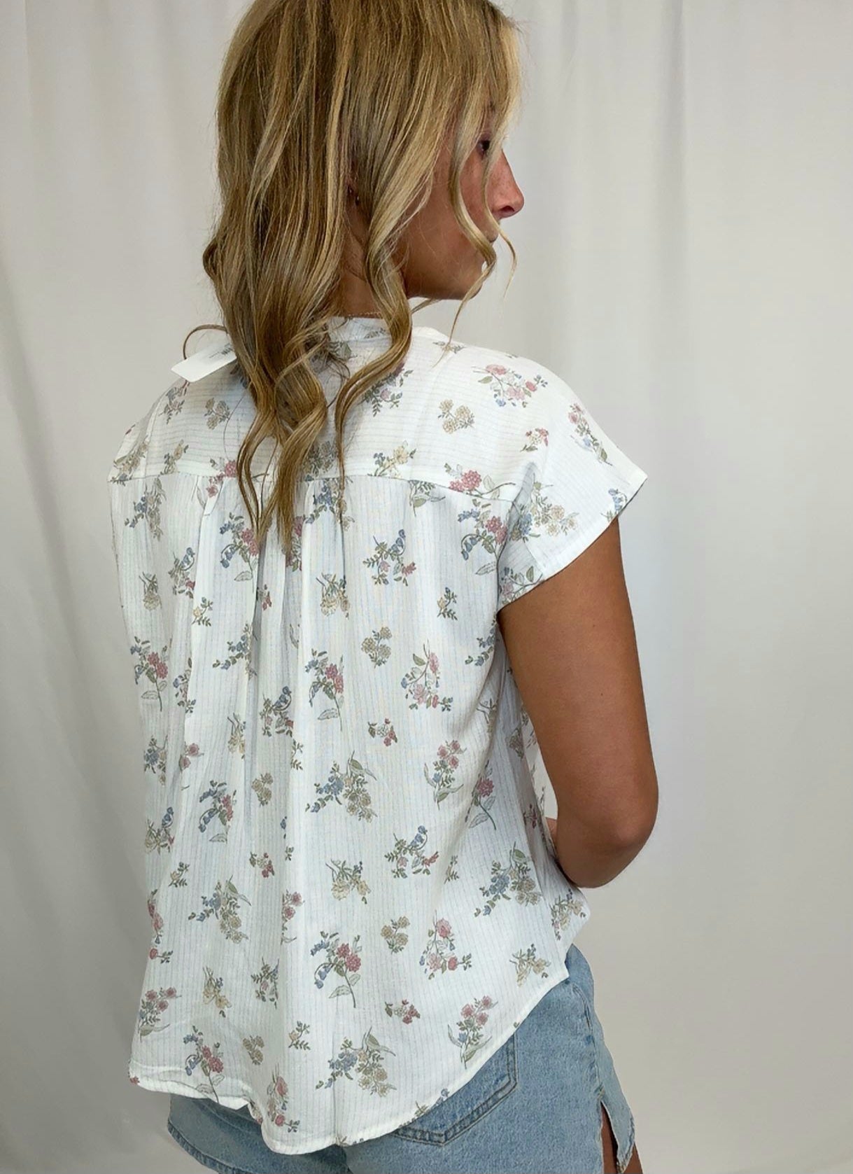 Francesca Floral Top