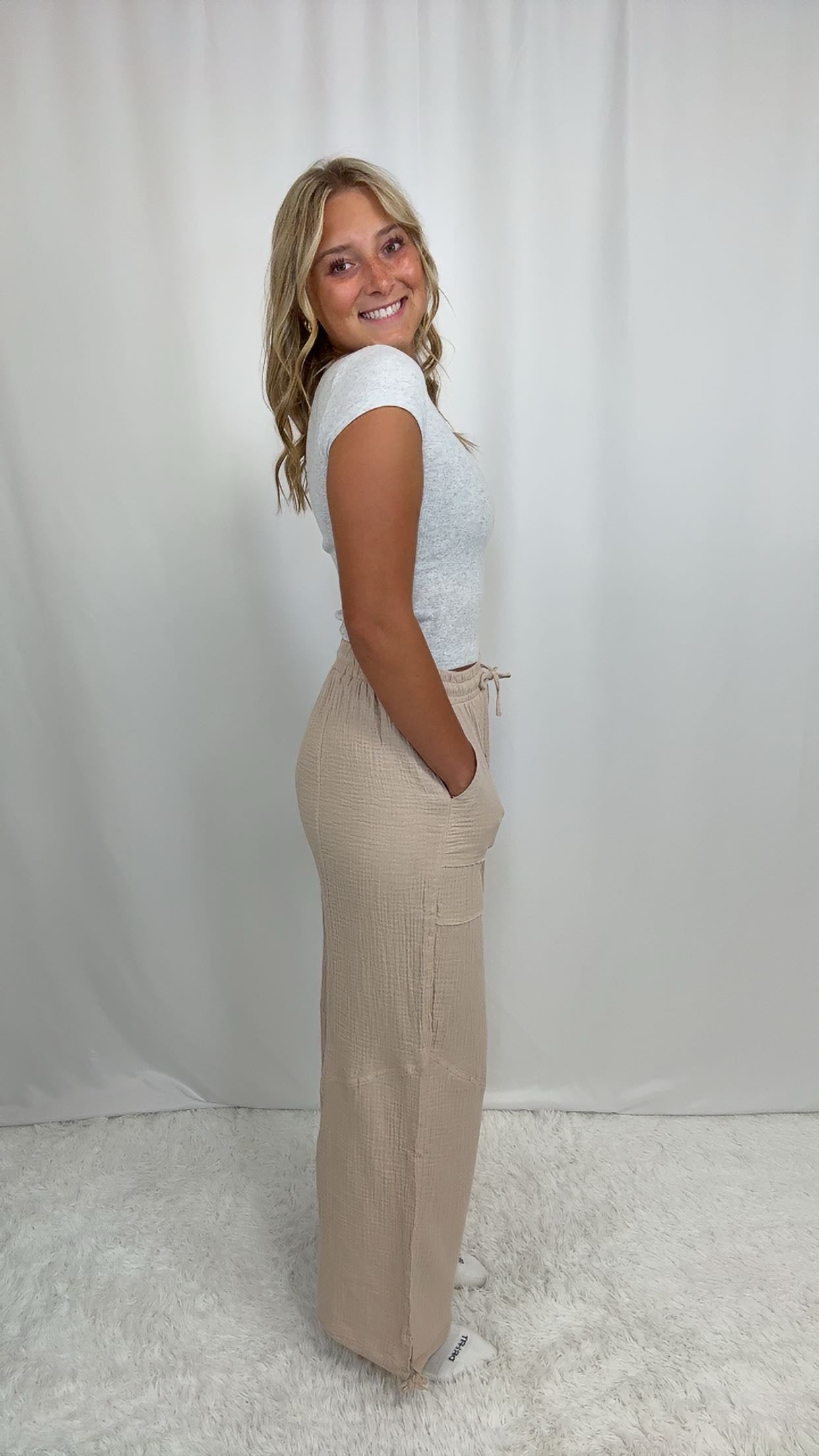 Paullina Gauze Pant