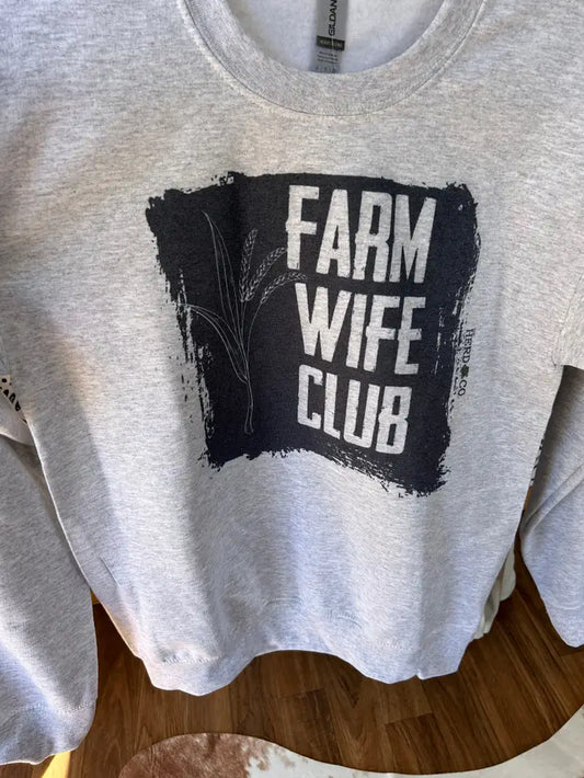 Farm Wife Club Crewneck