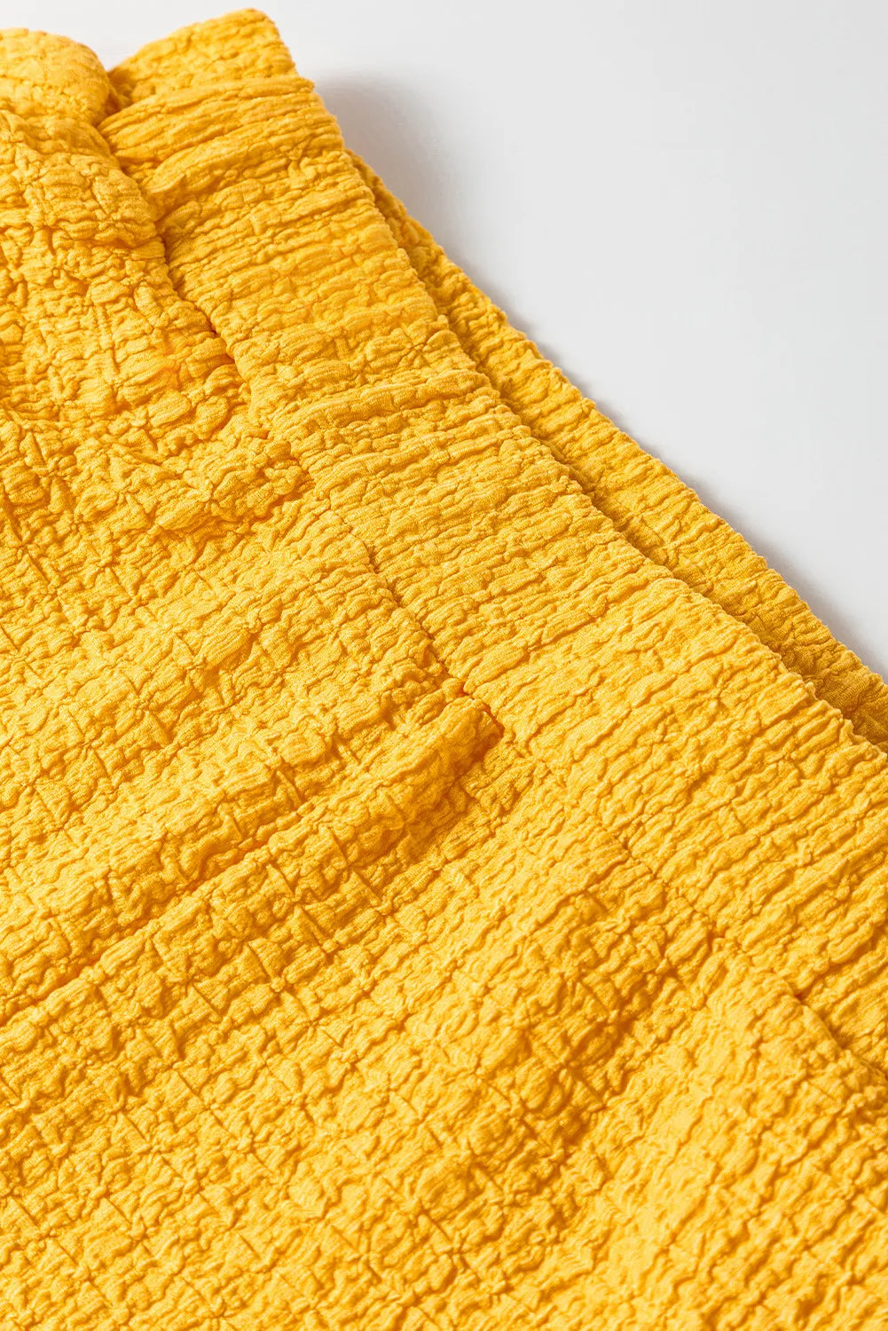 Crinkle Yellow Pant SET - SALE