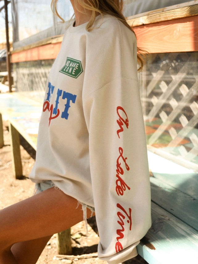 Lake It Easy Crewneck - SALE