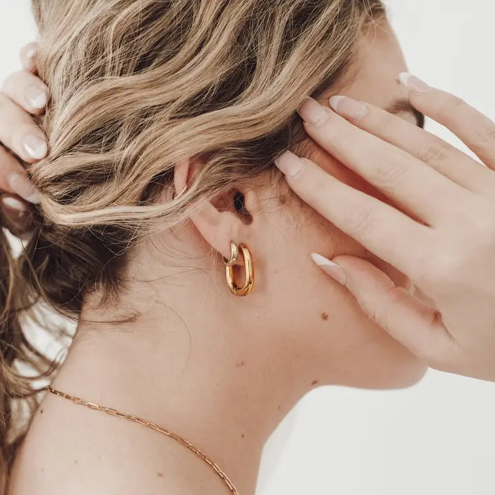 Flirty Hoop Earrings