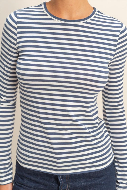 Stacey Stripe Top