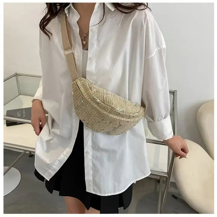 Raffia Straw Bag