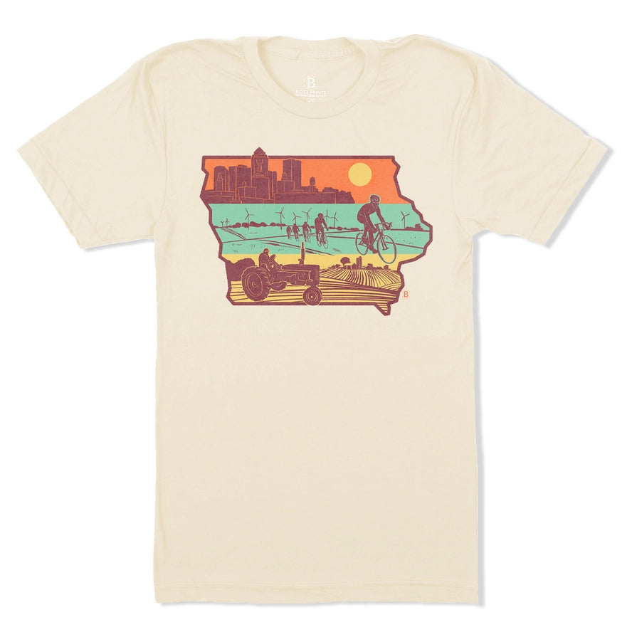 Layers of Iowa Tee