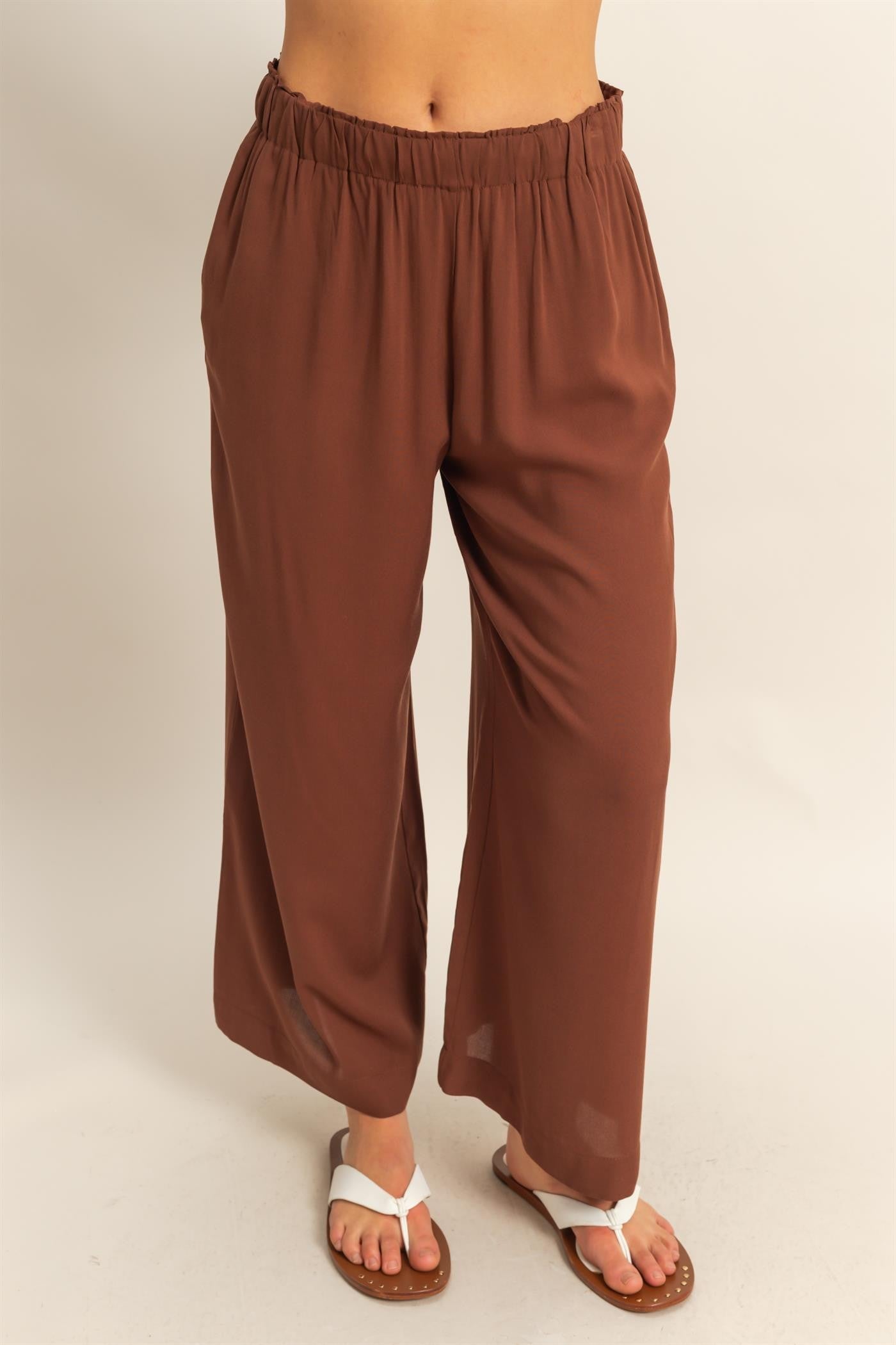 Maggie Chestnut Pant