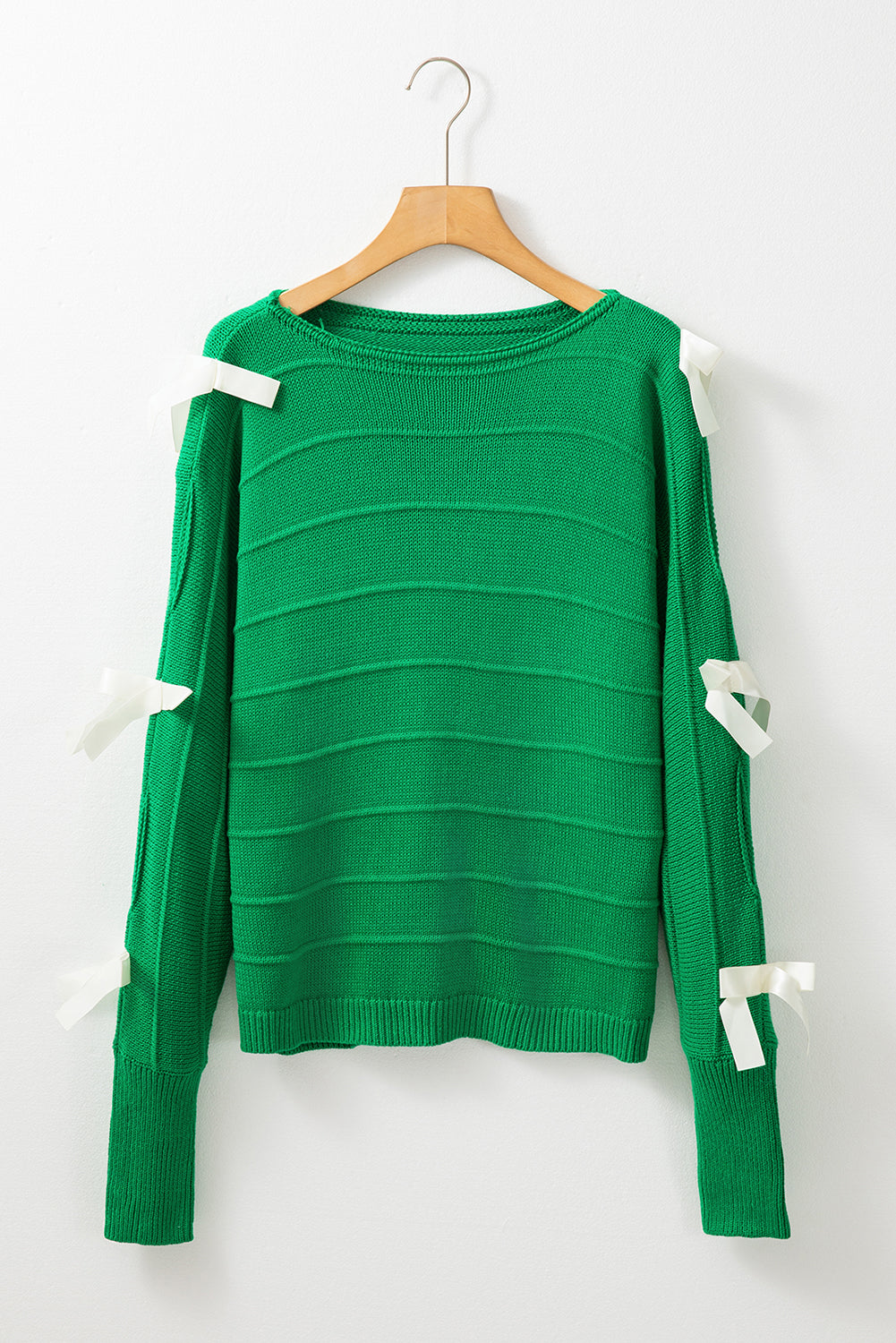 Green Bow Sweater