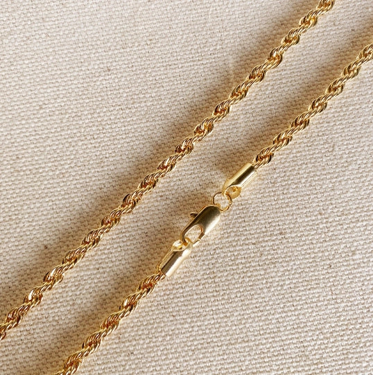 Classic Rope Necklace Water Resistant