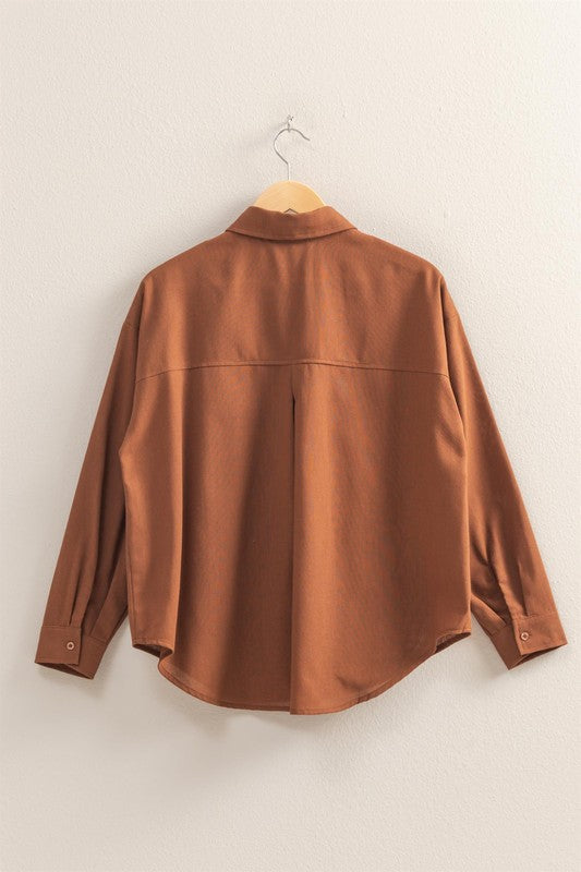 Cadence Chestnut Blouse