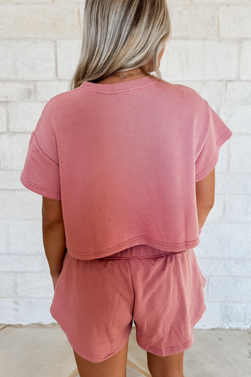 Crop Tee Shorts SET