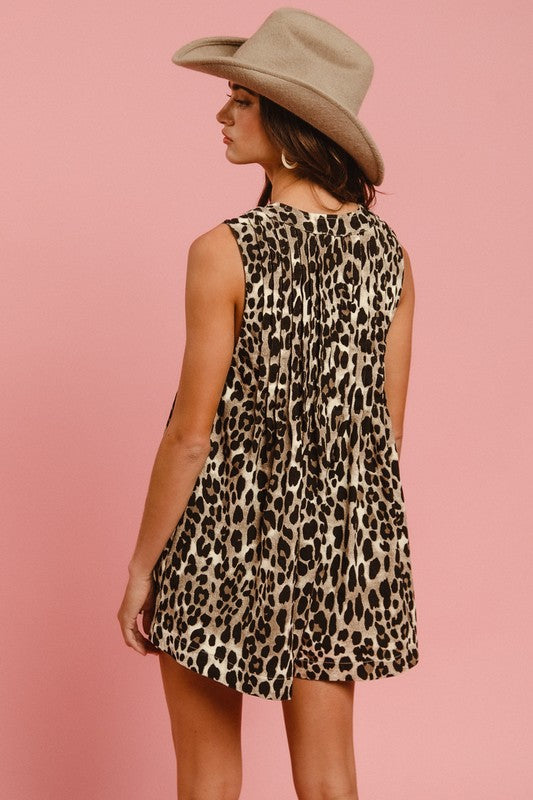 Lottie Leopard Romper