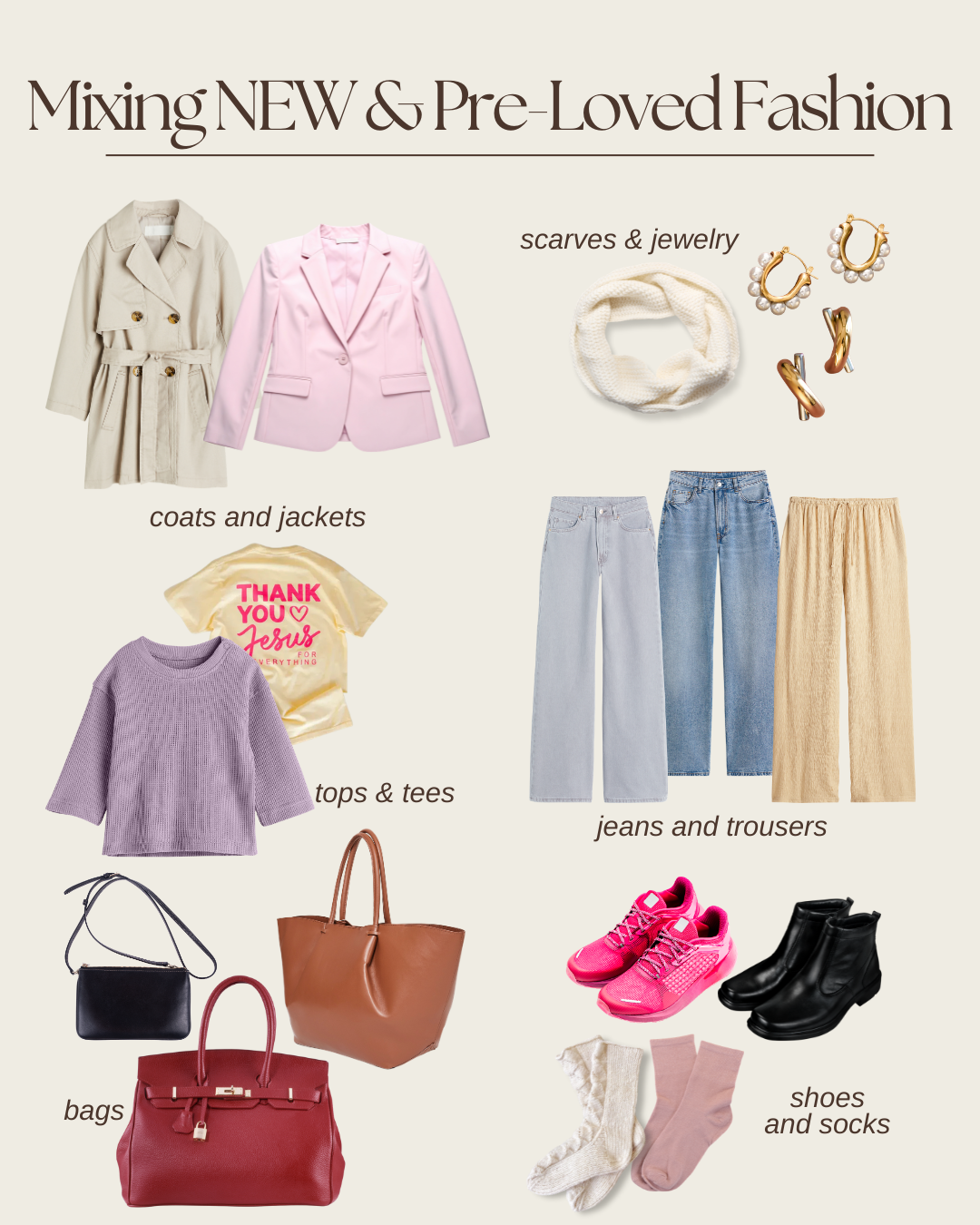 Mixing New + Pre-Loved Pieces