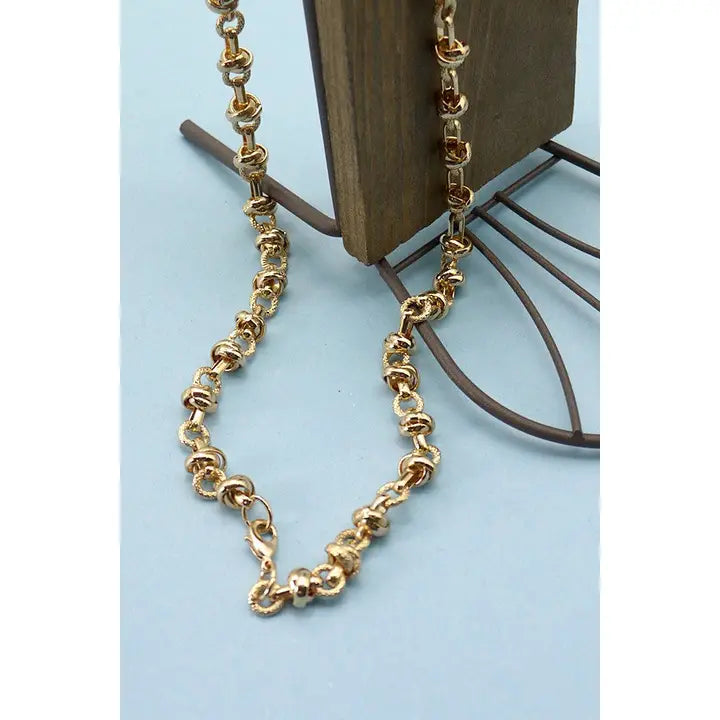 Handmade Knot Necklace