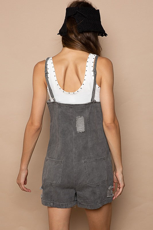 Denim Romper