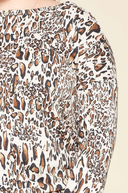 Leopard Long Sleeve Top