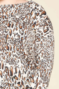Leopard Long Sleeve Top