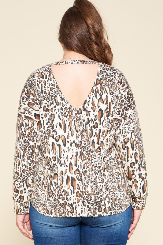 Leopard Long Sleeve Top
