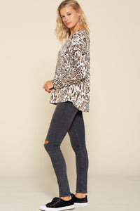 Leopard Long Sleeve Top