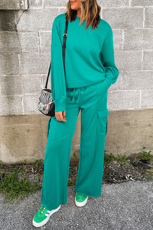 Turq. Cargo Pant SET