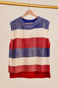 4th Striped Vest Top