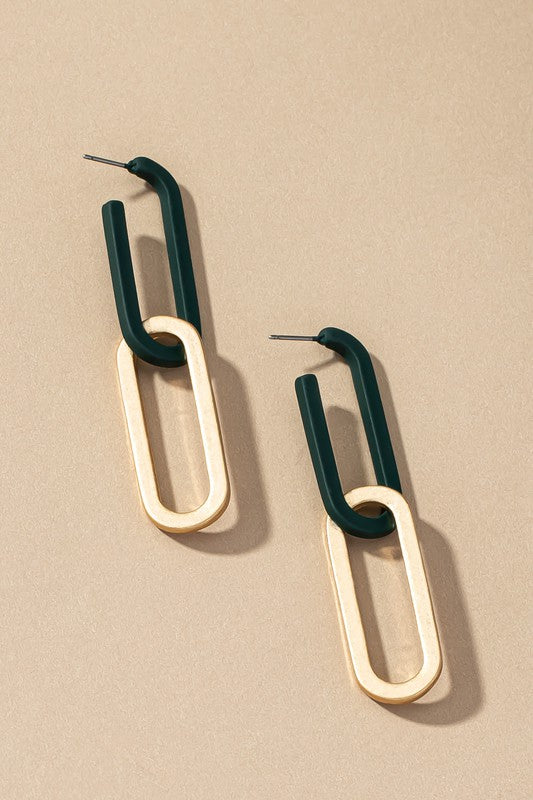 Chunky Chain Earrings -sale