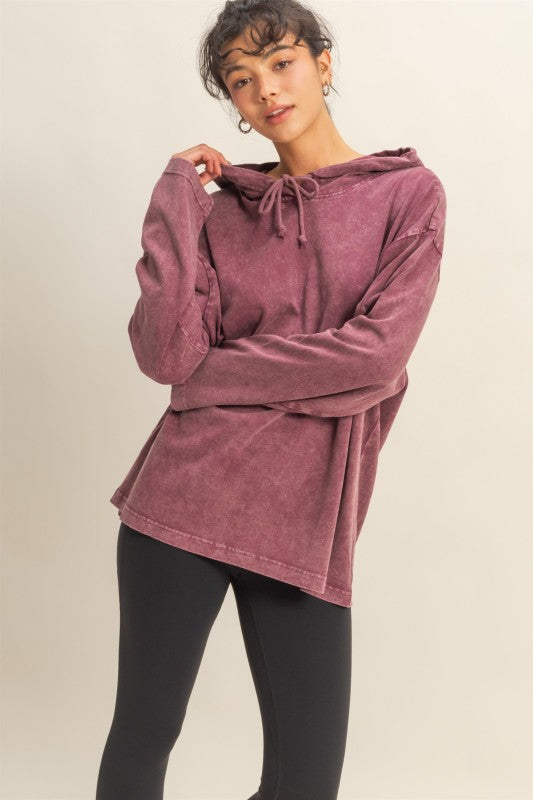 Heidi Hooded Crewneck