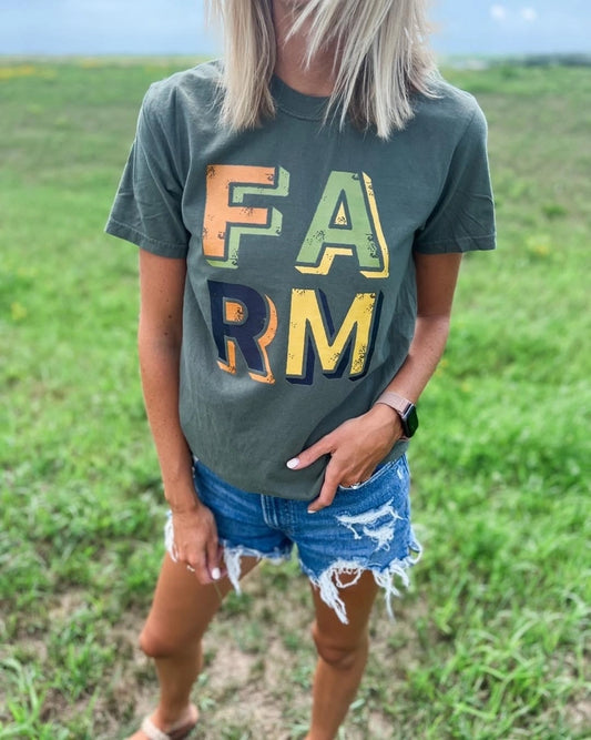 Farm Graphic Tee - sale