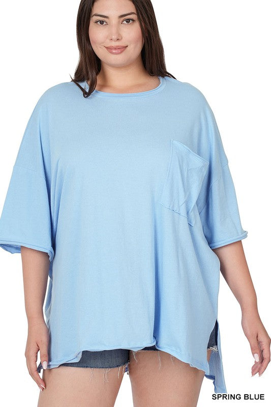 Remi Raw Hem Tee