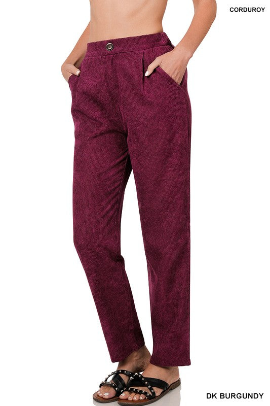 Celine Corduroy Pants