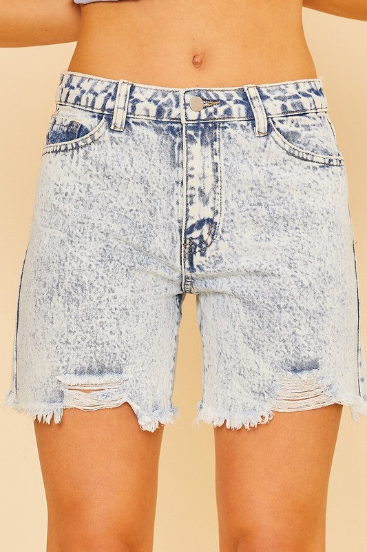 HS Destruction Hem Shorts - SALE