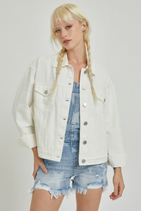 White Denim Jacket