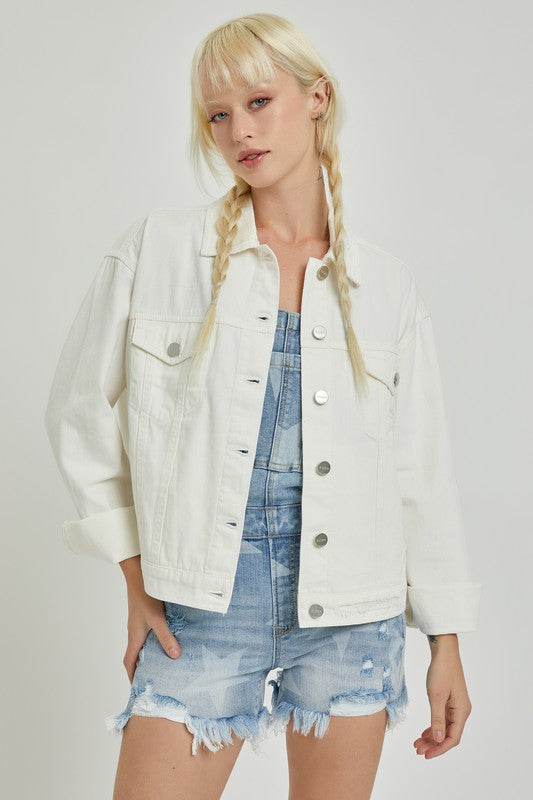 White Denim Jacket
