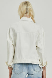 White Denim Jacket