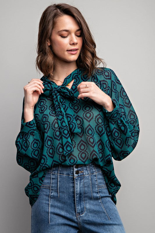 Cali Chiffon Blouse