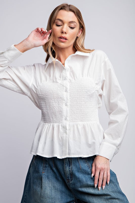 Phoenix Peplum Top