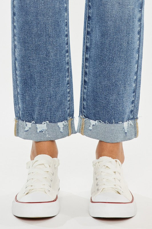 Peggy Slim Straight Jean - SALE